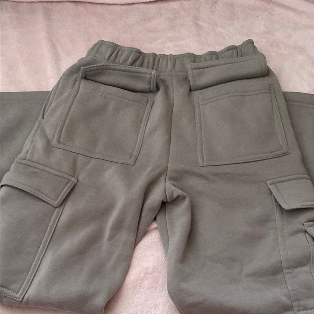 Olive Cargo Joggers